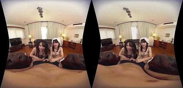  Let&039;s Enjoy Two Japanese Maids Japanese VR Porn